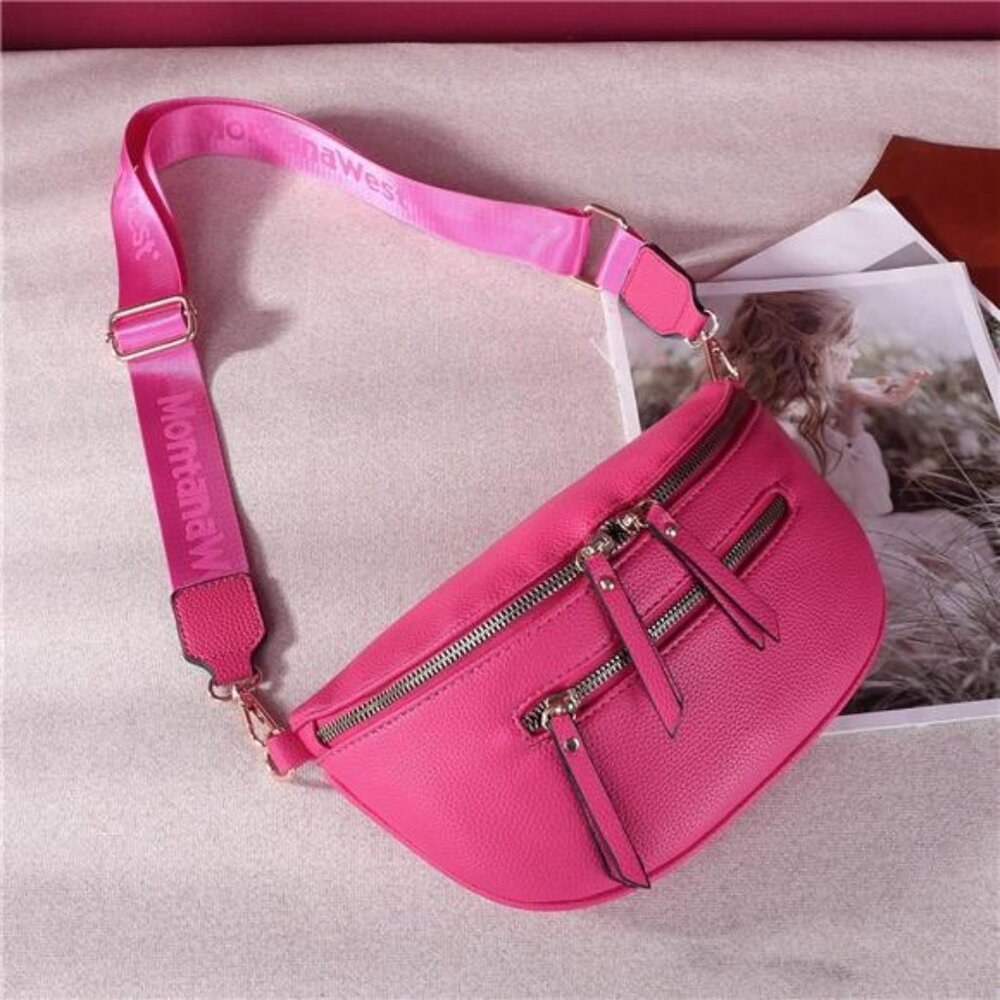 Montana West Crossbody Bags Bum Bag for Women  Sling Bag with Adjustable Strap - Picture 3 of 6